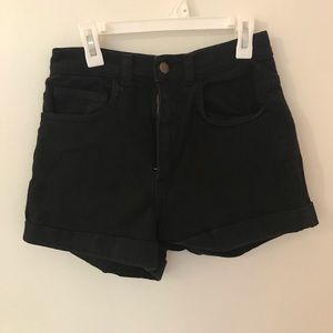 American Apparel High Waisted Mom Shorts